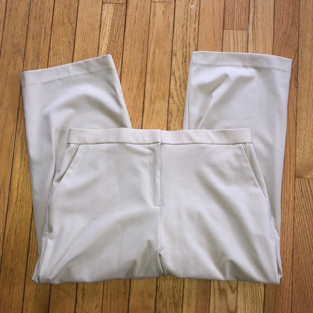 Cropped Flare Dress Pants